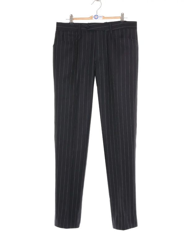 Stripe Suit | Black and White Pinstripe Suit Modshopping Clothing