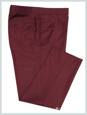 Suit Trouser | Burgundy Trouser Modshopping Clothing