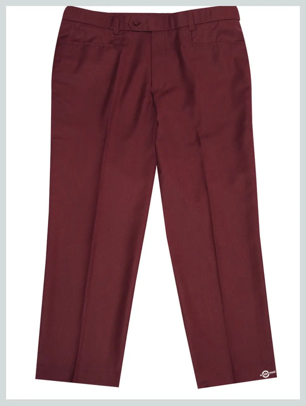 Suit Trouser | Burgundy Trouser Modshopping Clothing