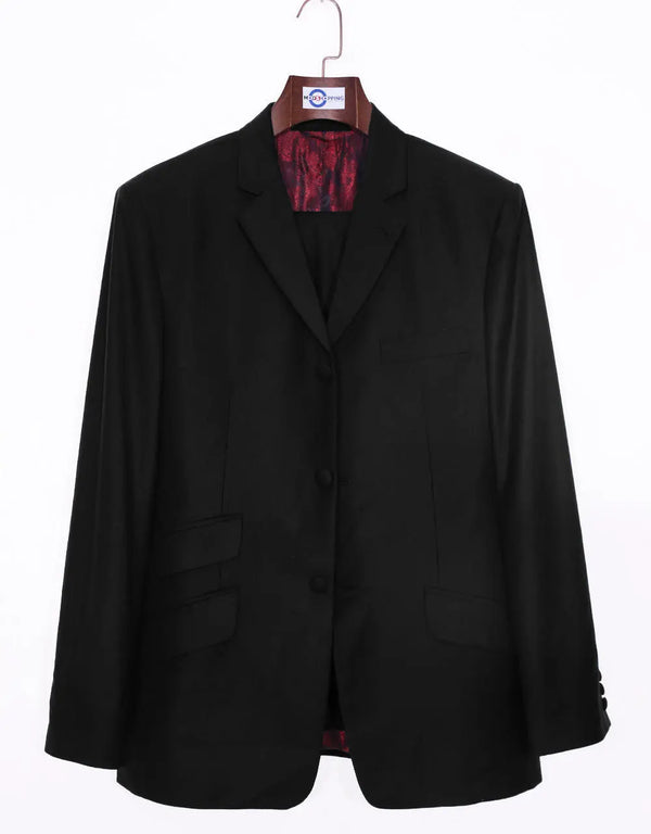 Suit deals | Buy 1 Black 3 Piece Suit Get Free 3 Products Modshopping Clothing