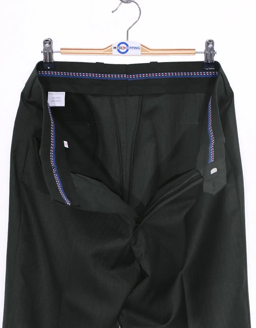 Tweed Suit - Grey Herringbone 3 Piece Suit Modshopping Clothing