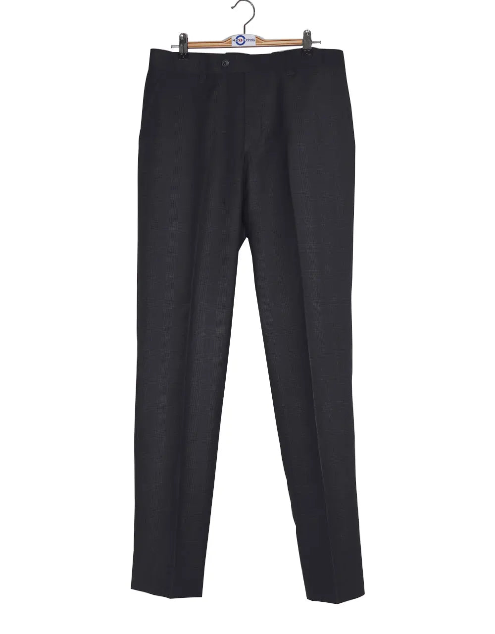 Two Button Suit - Charcoal Grey Prince of Wales Check Suit Modshopping Clothing