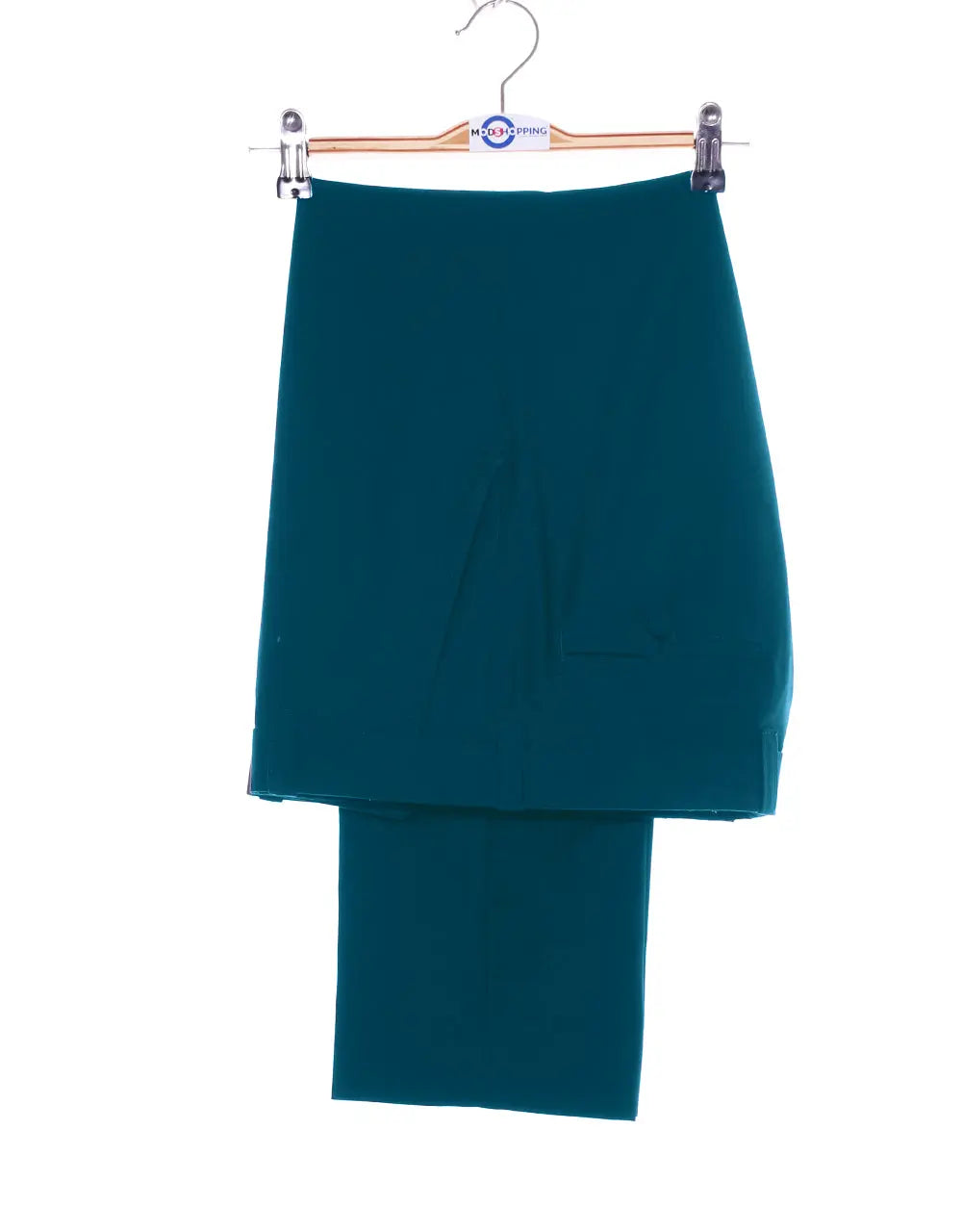 Two Button Suit - Peacock Blue Suit Modshopping Clothing