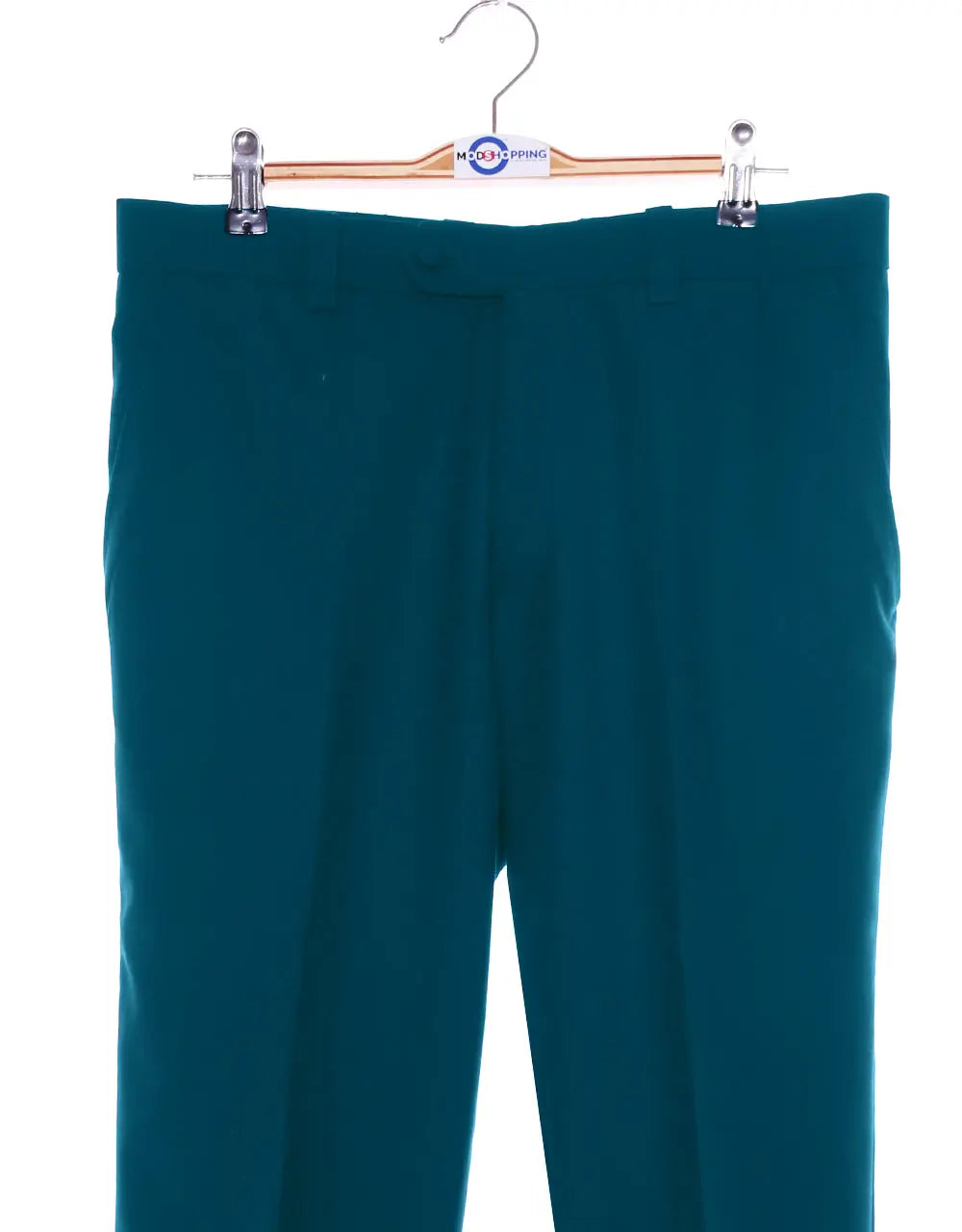 Two Button Suit - Peacock Blue Suit Modshopping Clothing