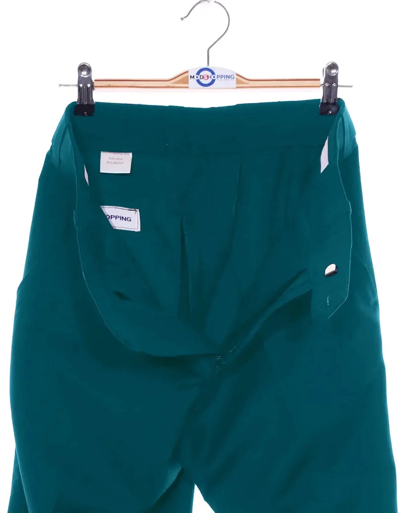 Two Button Suit - Peacock Blue Suit