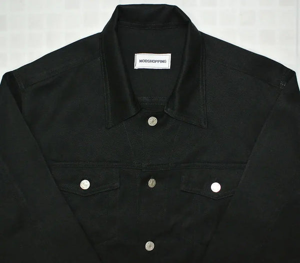 Vintage 50S Denim Black Lee Jacket Modshopping Clothing