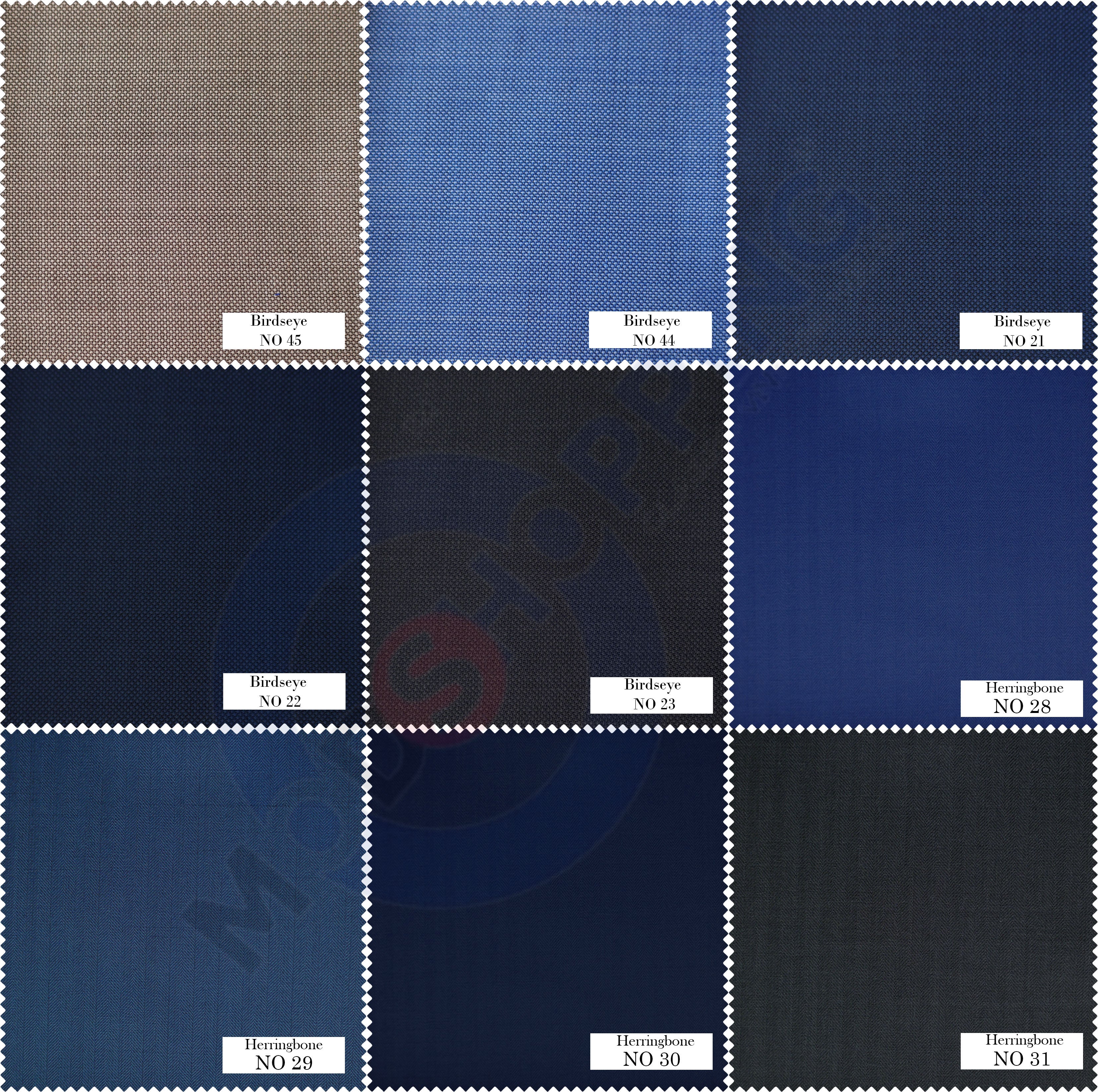 Birdseye and Herringbone