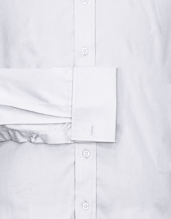 Men's Pin Collar Shirt | White Pin Collar Shirt