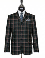 Windowpane Check Blazer