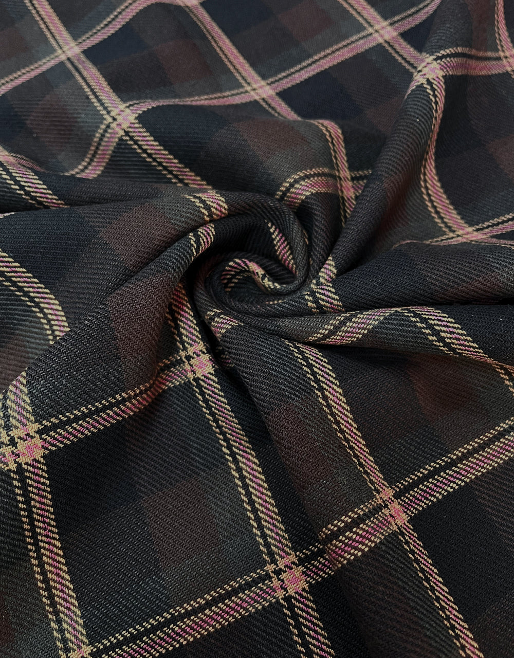 Windowpane Check Fabric
