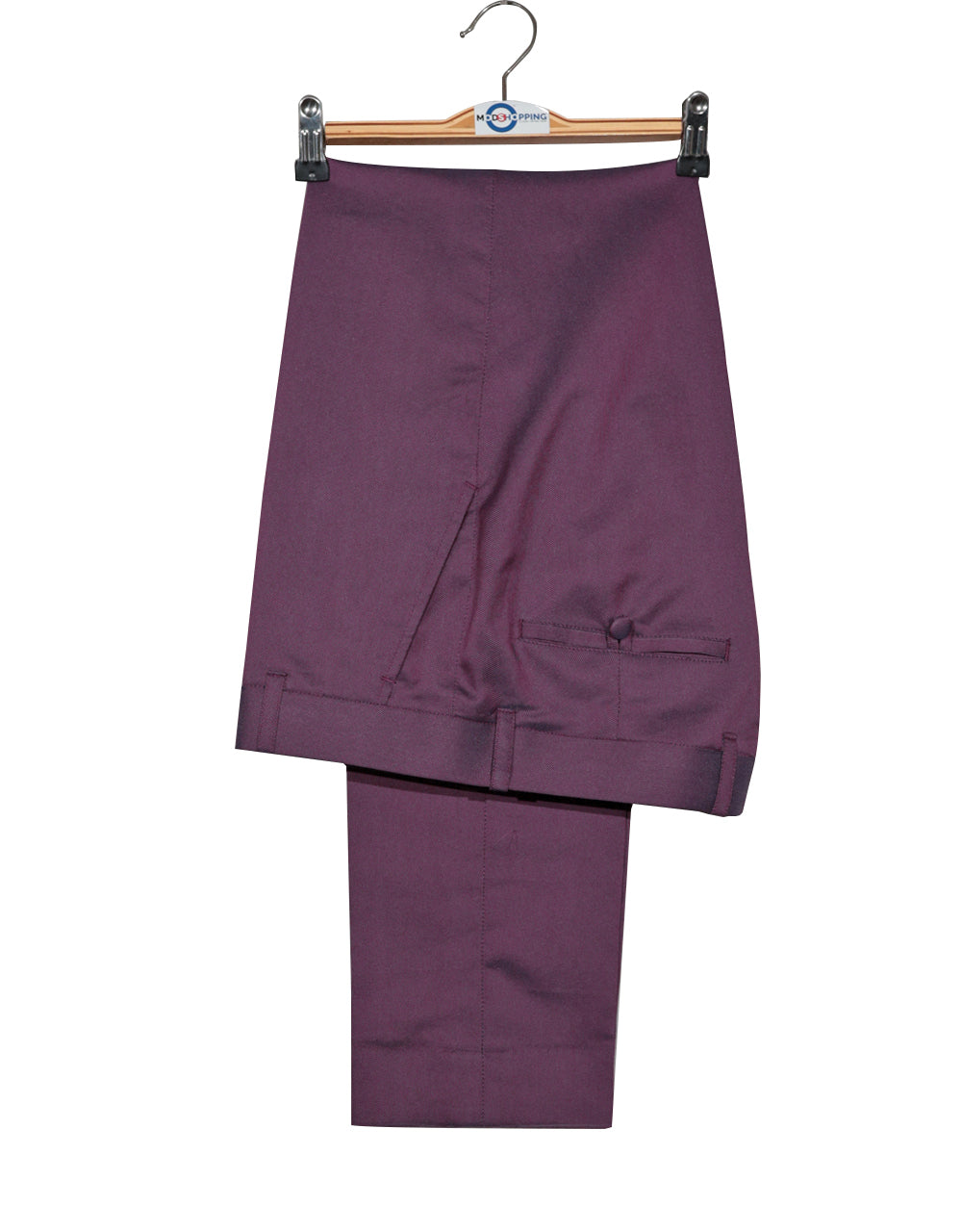 This Suit Only - Wine and Blue Two Tone Suit Chest 36 Regular Waist 30" Inside leg 32"