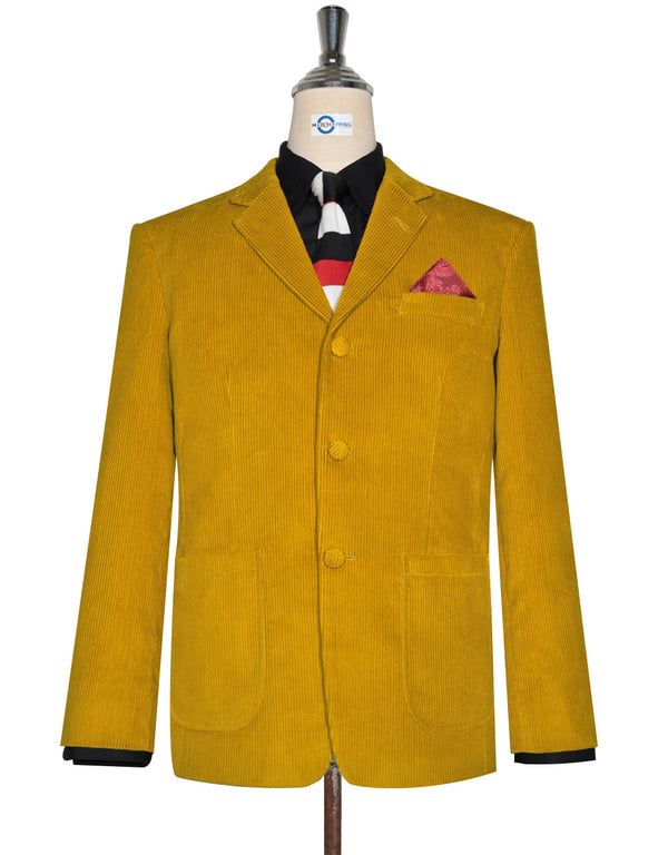 Corduroy Jacket - Mustard Corduroy Jacket