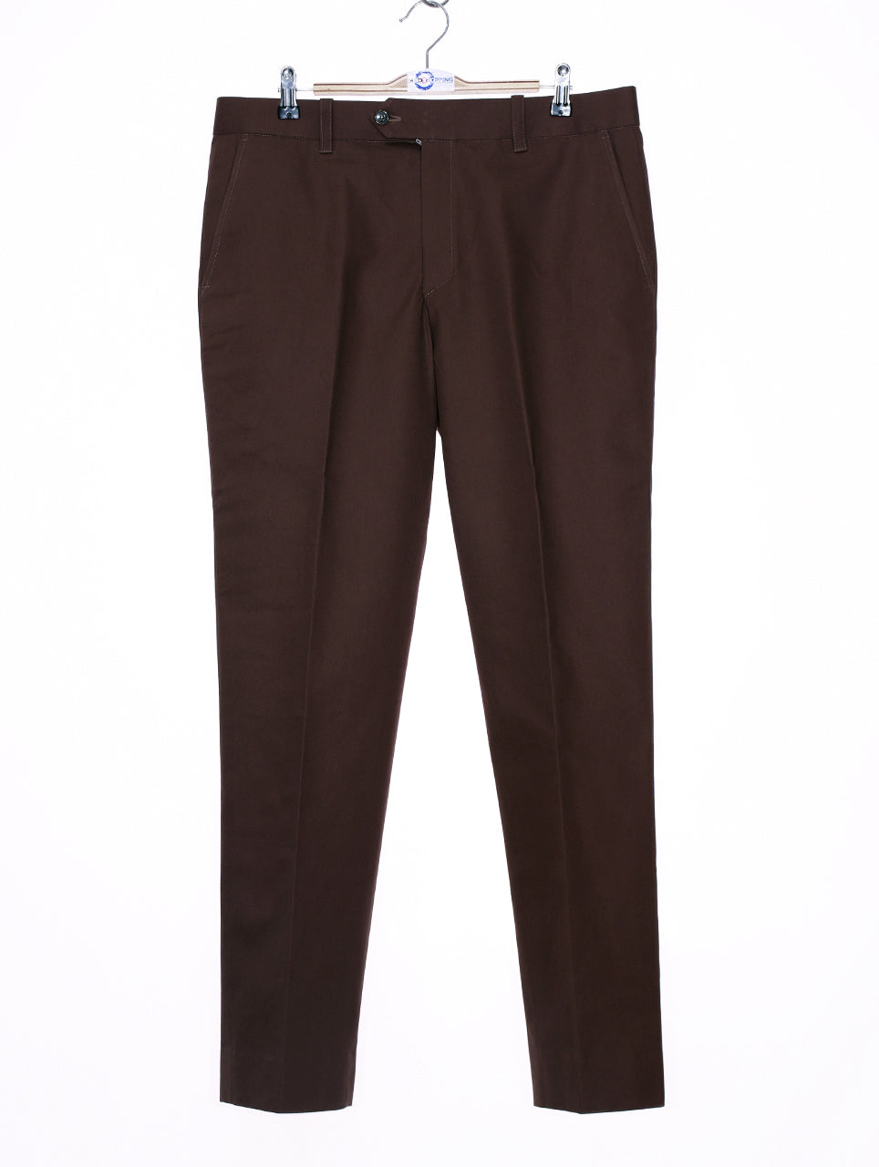 60s Mod Style Brown Sta Press Trousers