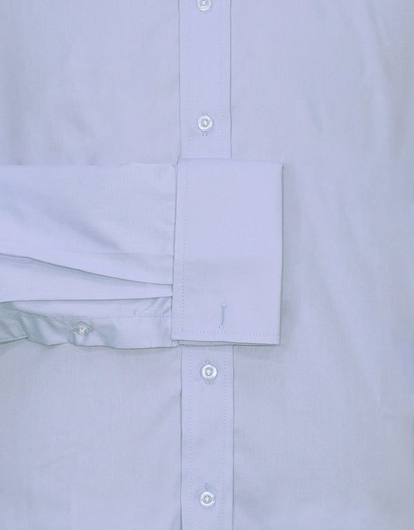 Men's Pin Collar Shirt - Light Sky Blue Pin Collar Shirt