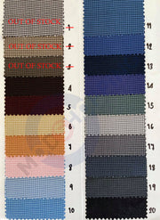 Bespoke  Houndstooth Multi Color Tailored 2 Piece Suit