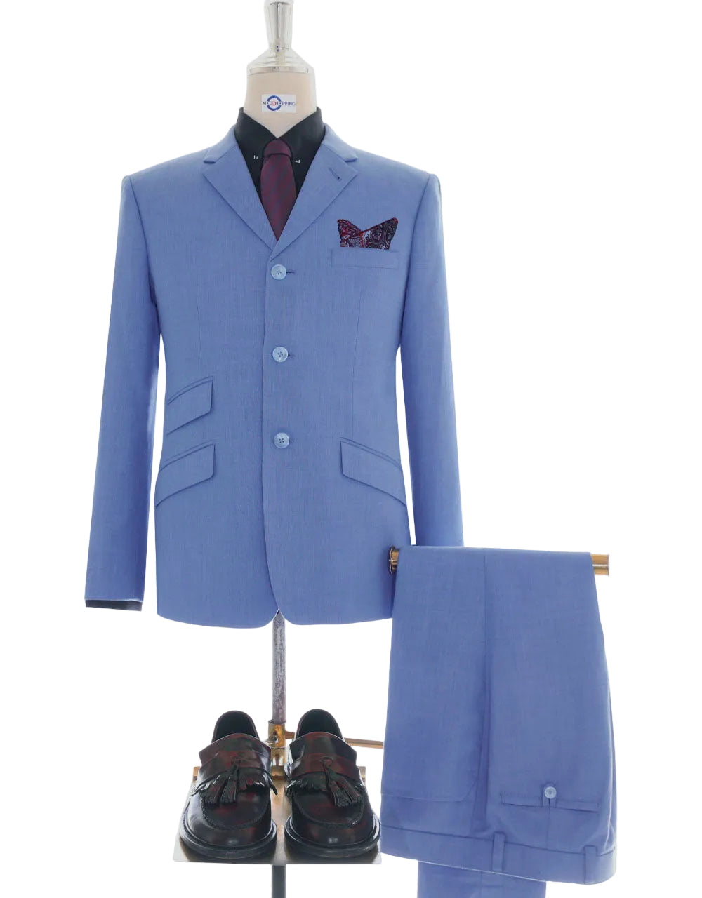 Pale Blue Suit