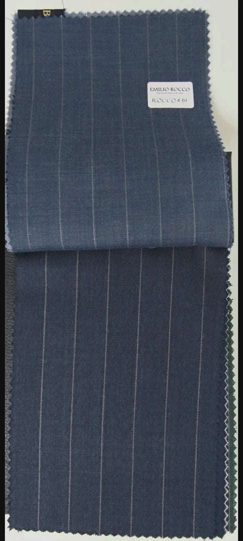 Load video: Bespoke 2 Piece Suit - EMILIO ROCCO Collection Vol1