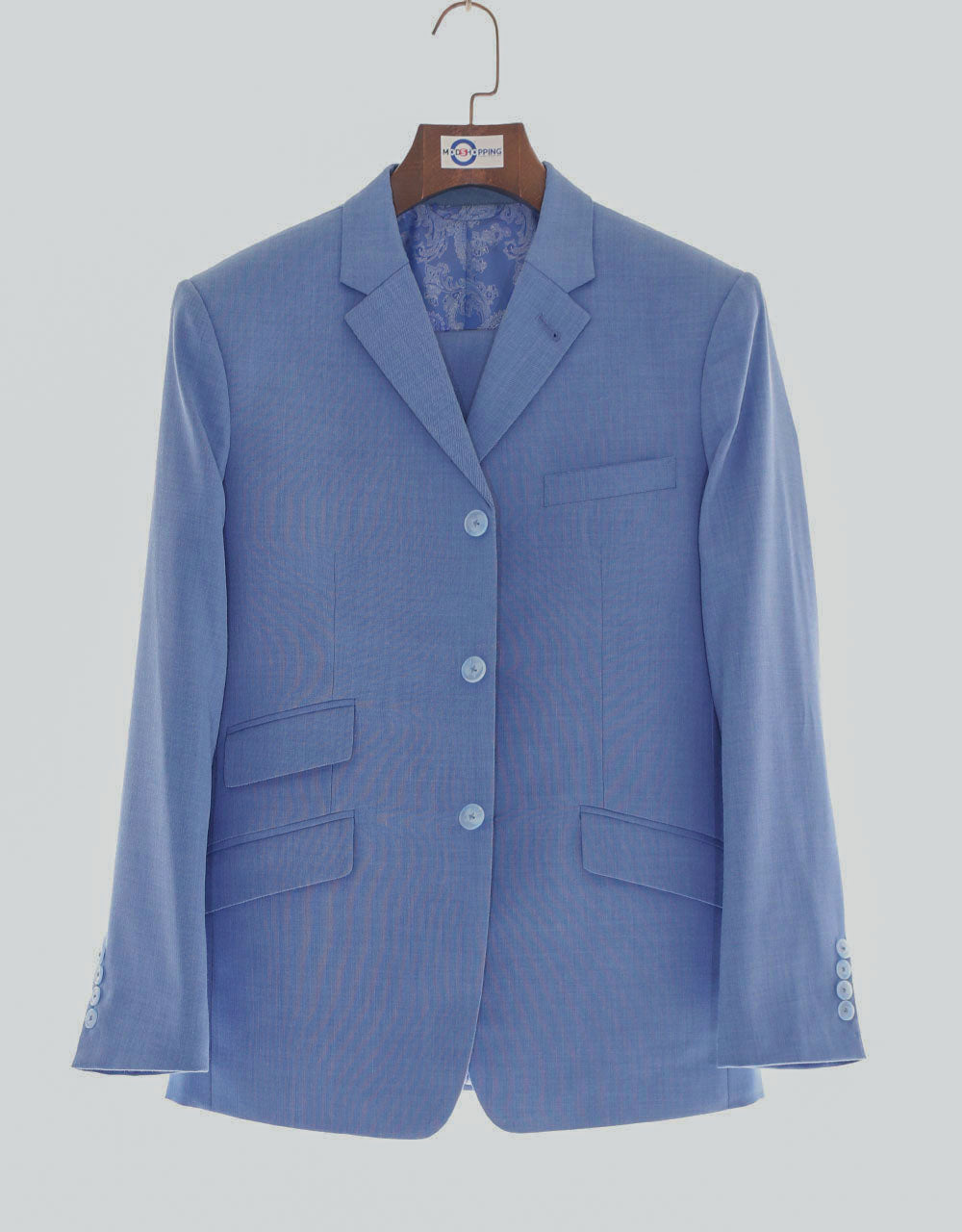 Pale Blue Suit
