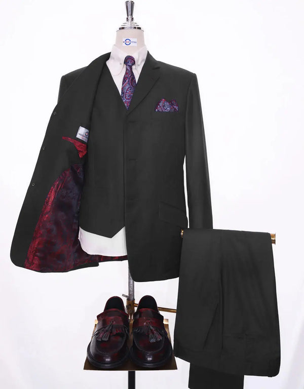 3 Piece Suit | Essential Charcoal Grey Suit Modshopping Clothing