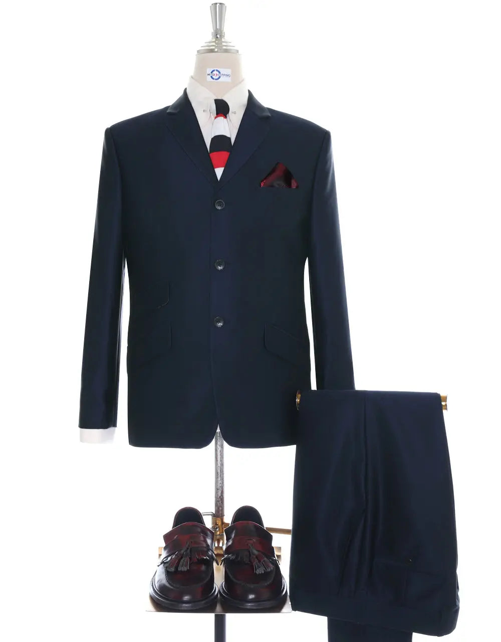 Mod Tonic Suit | 60s Style Dark Navy Blue Tonic Wedding Suit – Mod ...