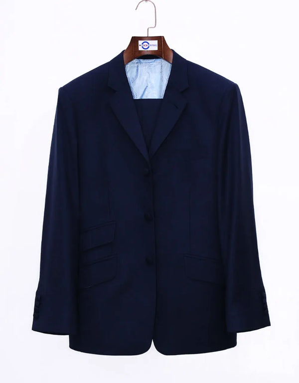 60s Style Essential Dark Navy Blue Suit Modshopping Clothing