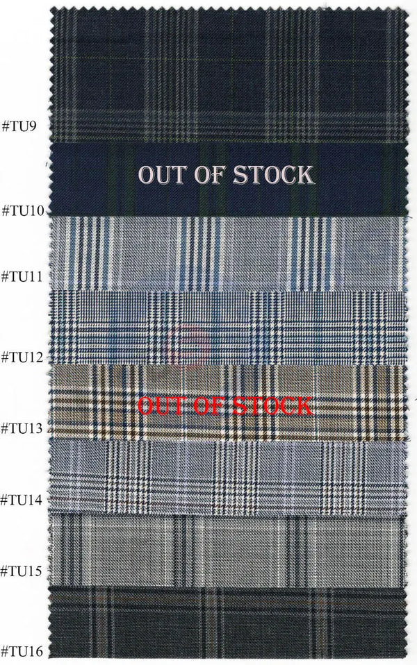 Bespoke Suit | Plaid Check 3 Piece Suit Modshopping Clothing