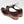 Load image into Gallery viewer, Leather Shoe Brogue Oxford  Dark Brown Color Modshopping Clothing
