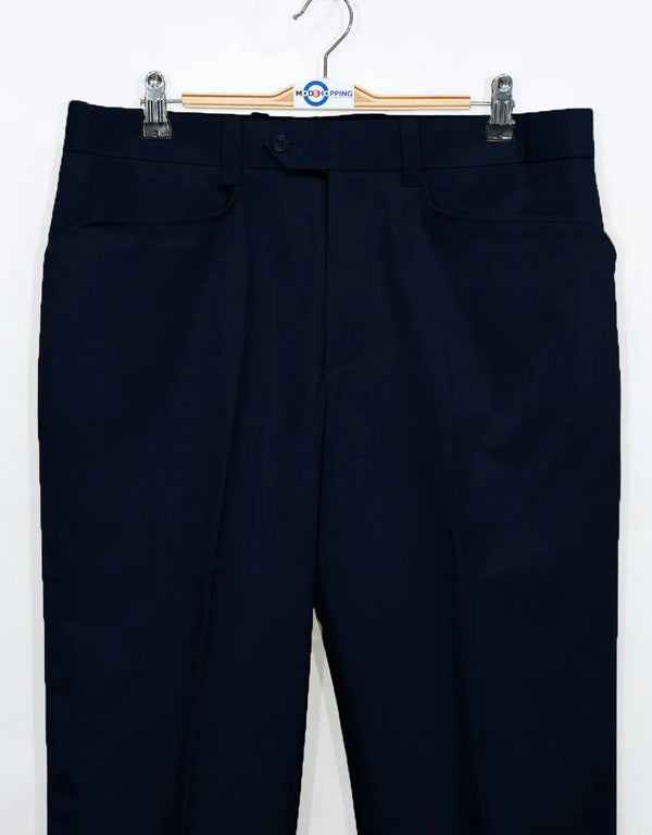 Men's Chino Trousers | 60s Vintage Style Navy Blue Chino Trouser Modshopping Clothing