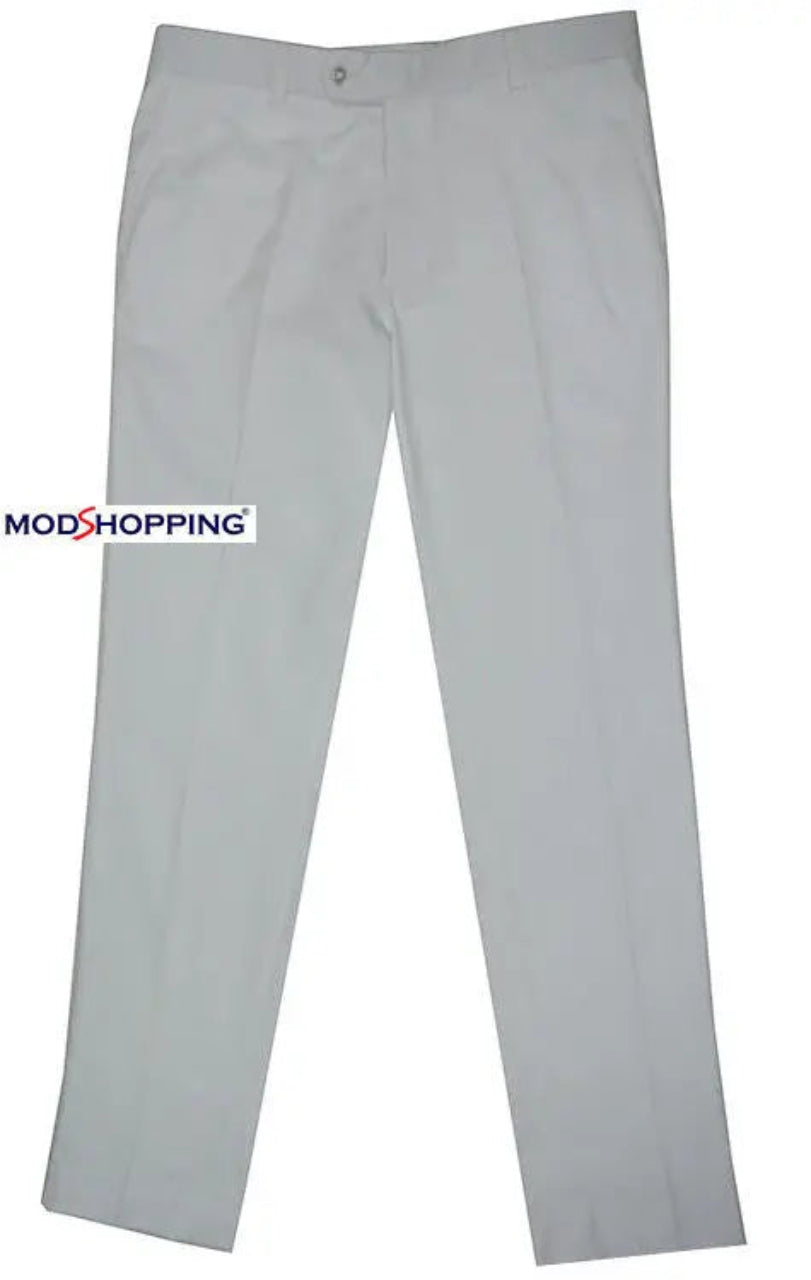 Mod Sta Press Trousers | White Sta Press Trouser Modshopping Clothing