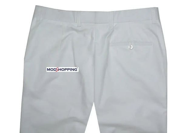 Mod Sta Press Trousers | White Sta Press Trouser Modshopping Clothing