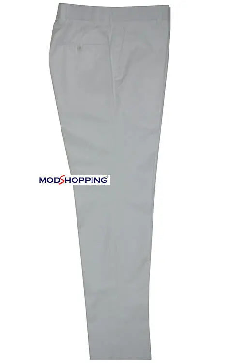 Mod Sta Press Trousers | White Sta Press Trouser Modshopping Clothing