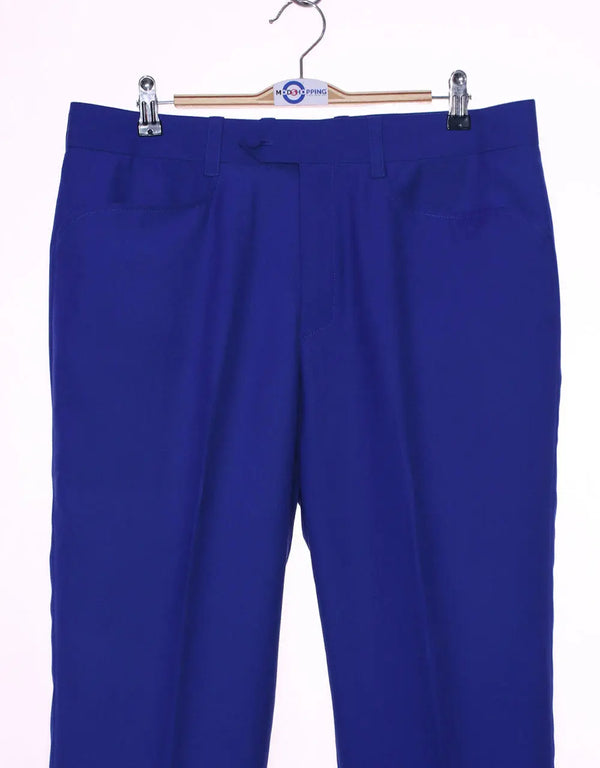 Mod Suit | 60s Style Royal Blue Suit for Men Modshopping Clothing