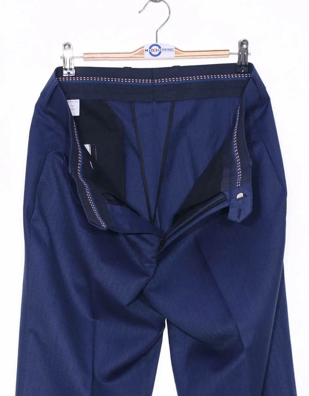 Mod Suit - Midnight Blue Herringbone Suit Modshopping Clothing