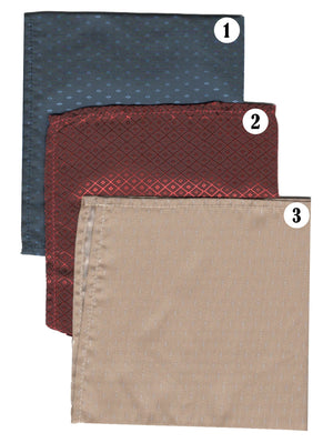 Multi Color Argyle Pattern Pocket Square Modshopping Clothing