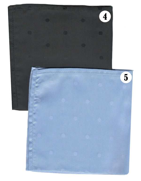 Multi Color Polka Dot Pocket Square Modshopping Clothing