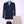Load image into Gallery viewer, Navy Blue Windowpane Check Tweed Jacket Size 38R Modshopping Clothing
