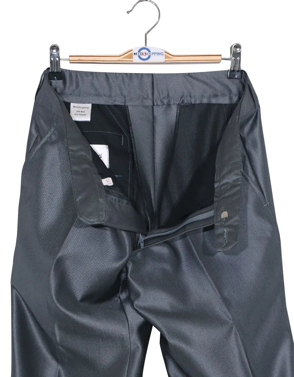 Silver Tonic Beatles Collarless Suit Modshopping Clothing