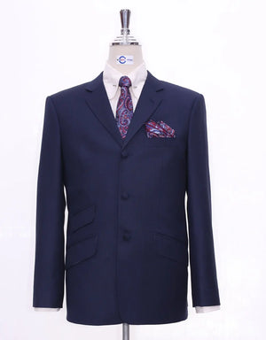 This Jacket Only - Navy Blue Jacket Size 42 Regular Modshopping Clothing