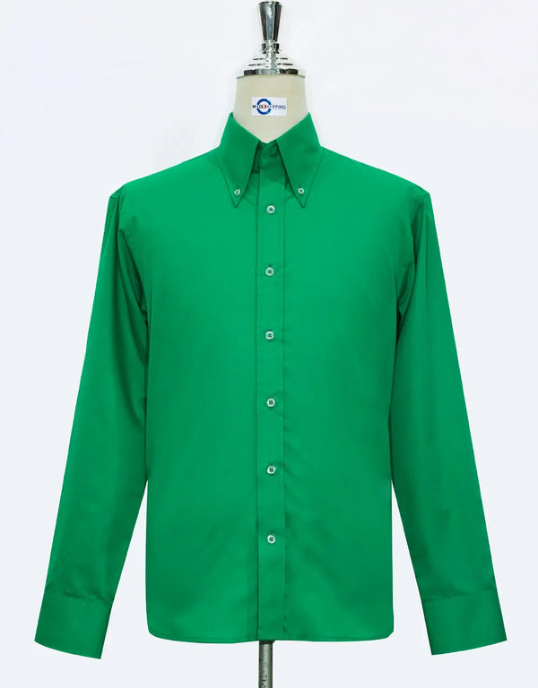 This Shirt Only _ Green Button Down Shirt Size M Modshopping Clothing