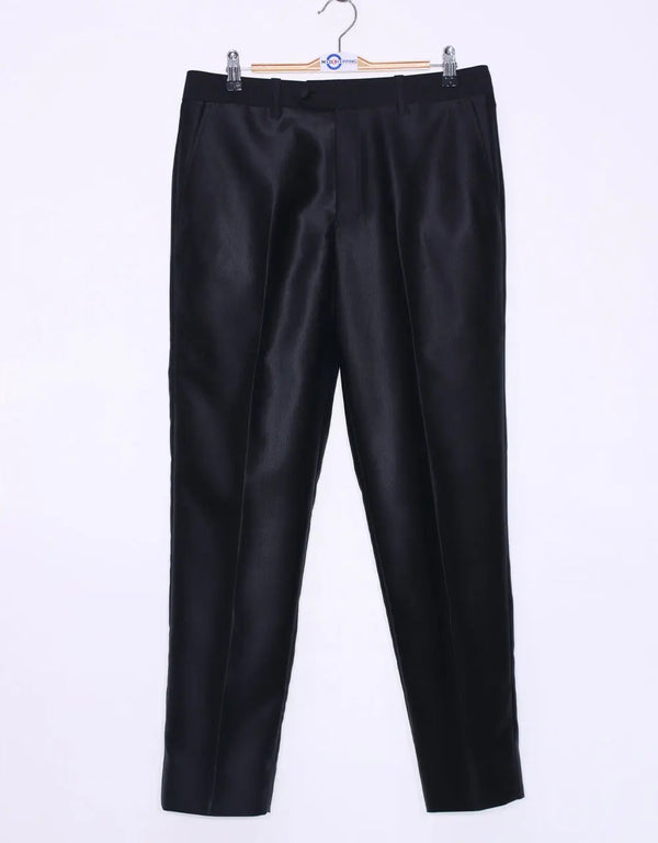 This Suit Only - Black Tonic Suit Size 46L Trouser 38/32 Modshopping Clothing