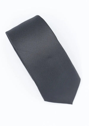 retro mod style grey bird's eye necktie for men Modshopping Clothing